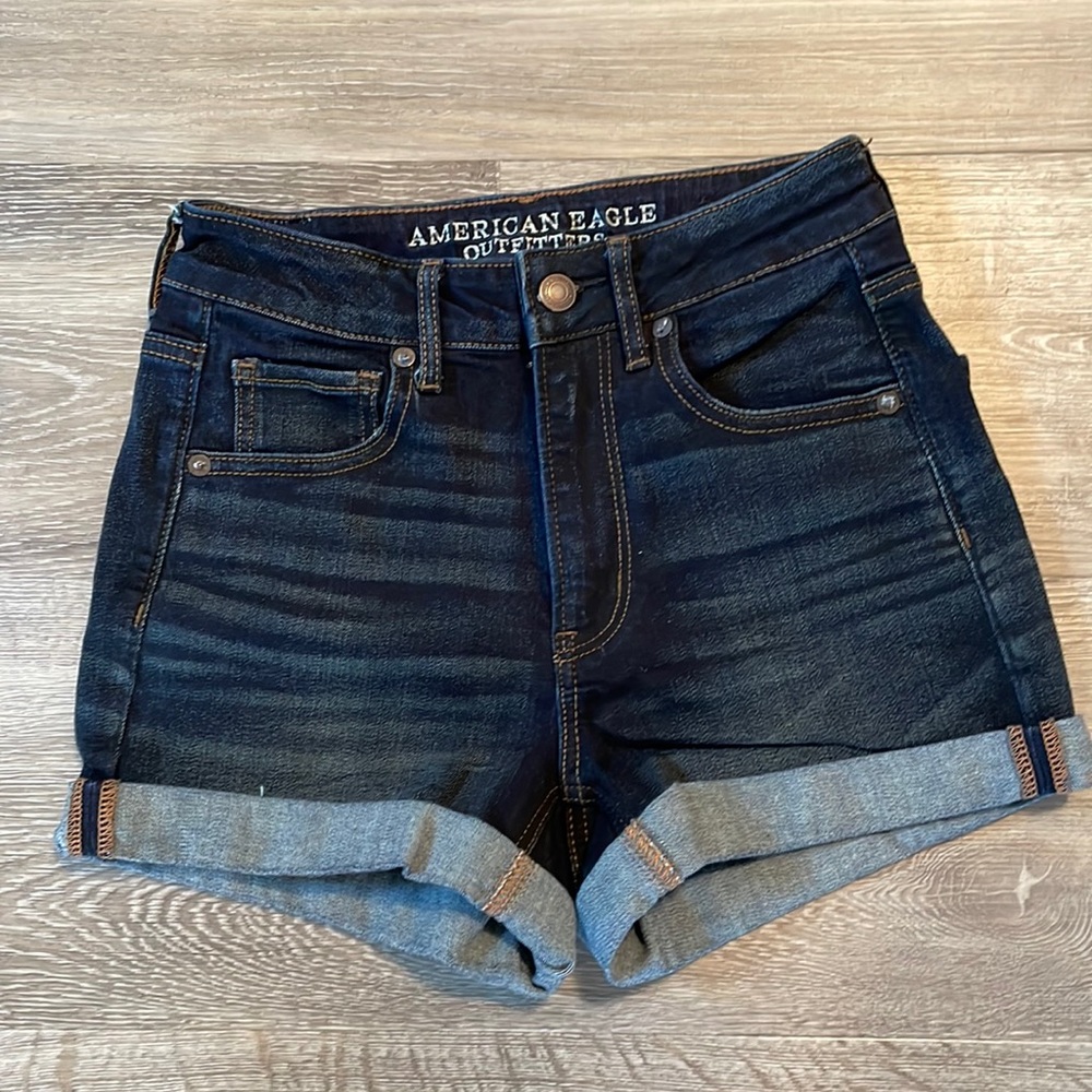 American Eagle Cut-off Jean Shorts, Size 2